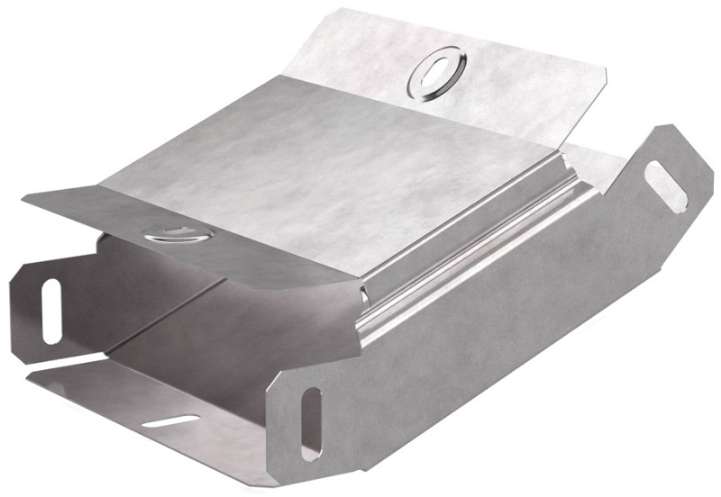 Угол для лотка вертикальный внутренний с крышкой Промрукав Стандарт 45град. 150х50 фото Угол для лотка вертикальный внутренний с крышкой Промрукав Стандарт 45град. 150х50 картинка